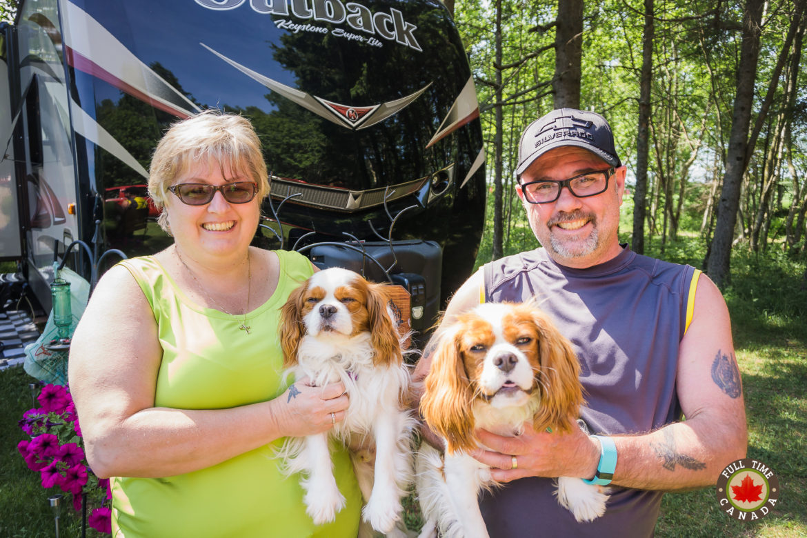People/Paws of the Park: Rick, Cindy, Jamal & Pippin Martin