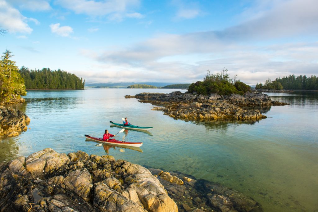 Kayak Broken Group Islands Pacific Rim National Park Reserve