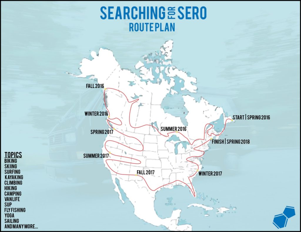 searching for sero route plan