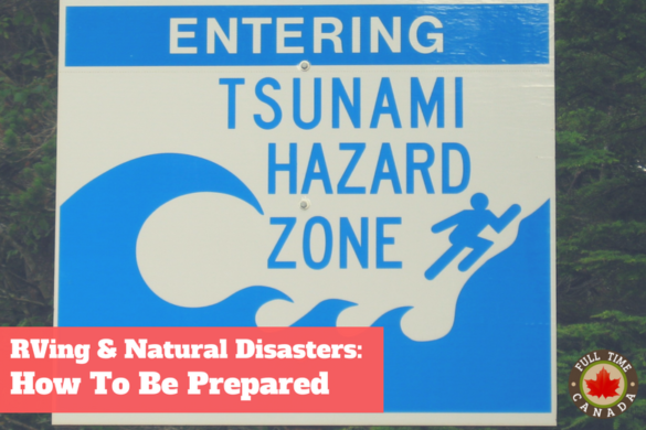 Natural Disaster RVing Emergency Prepared